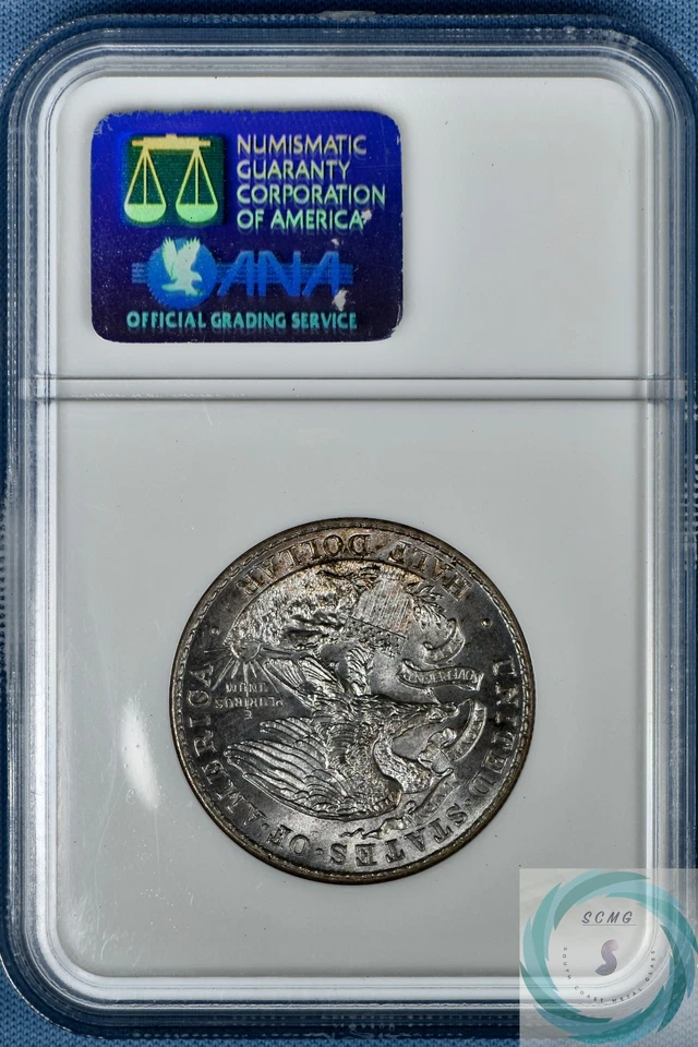 1918 Lincoln Commemorative 50c NGC MS 65 w/CAC - Proof Like Pastels - Image 3 of 4