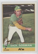 1976 Topps Dick Bosman #298 2k3