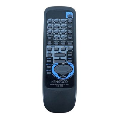 #ad Genuine Kenwood RC 552 Audio System Remote Control Black Has Been Tested $12.97