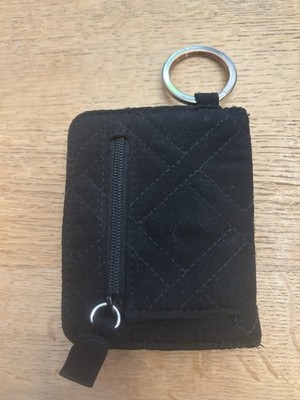 Vera Bradley is holder bifold snap close wallet black
