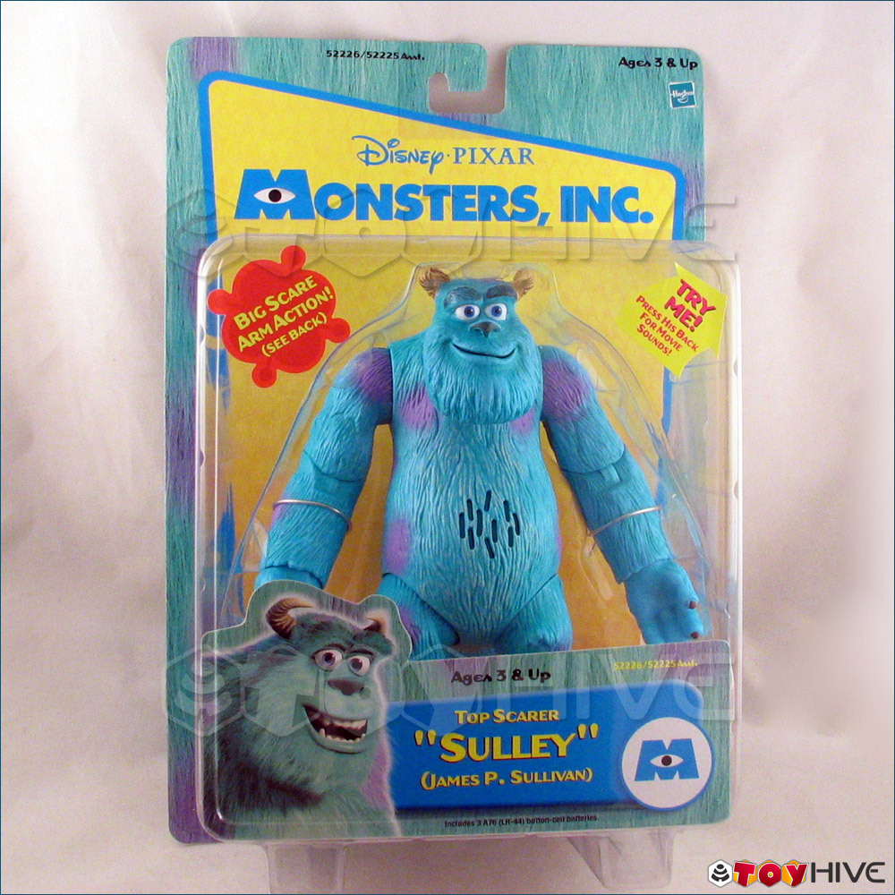 Disney Sulley フィギュア Mattel Pixar Monsters at Work James P Sulley Sullivan Action