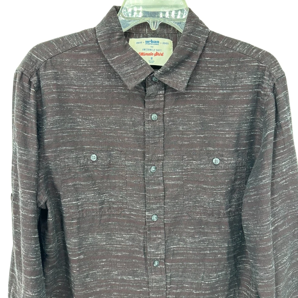 Camisa Urban Pipeline The Awesomely Soft Ultimate tamanho médio botão para cima - Imagem 2 de 4