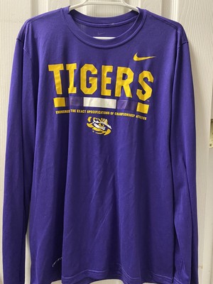 Nike Dri Fit Athletic Cut LSU Tigers 