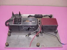 MSD #6600 HVC Ignition Box with Soft Touch Rev Limiter on Aluminum Plate NASCAR