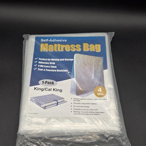 MATTRESS STORAGE BAG KING/Cali King Heavy Duty - NEW - QUICK SHIP!!