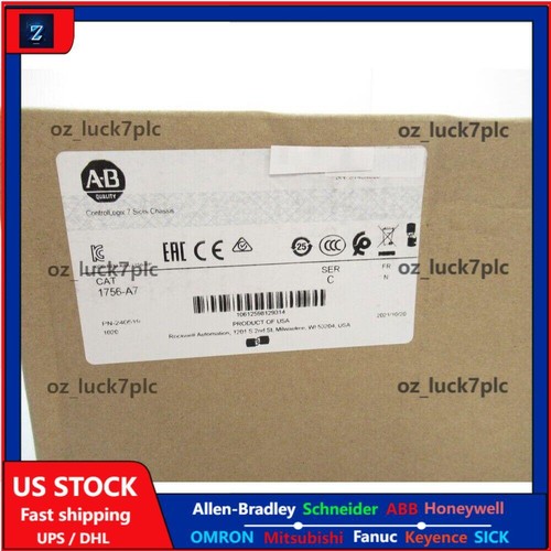 1756-A7 SER C ControlLogix 7 Slots Chassis 1756A7 New Factory Sealed