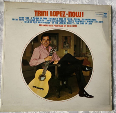 TRINI LOPEZ NOW VINYL LP