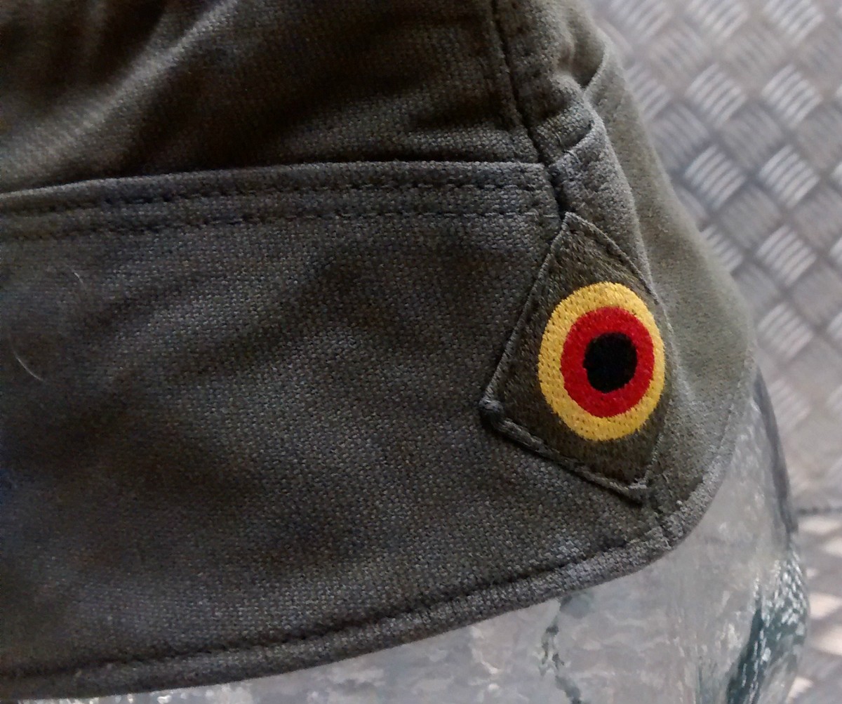 Moleskin German Durable Cotton Army Cap With Bundeswehr Cockade- Olive - Foto 7