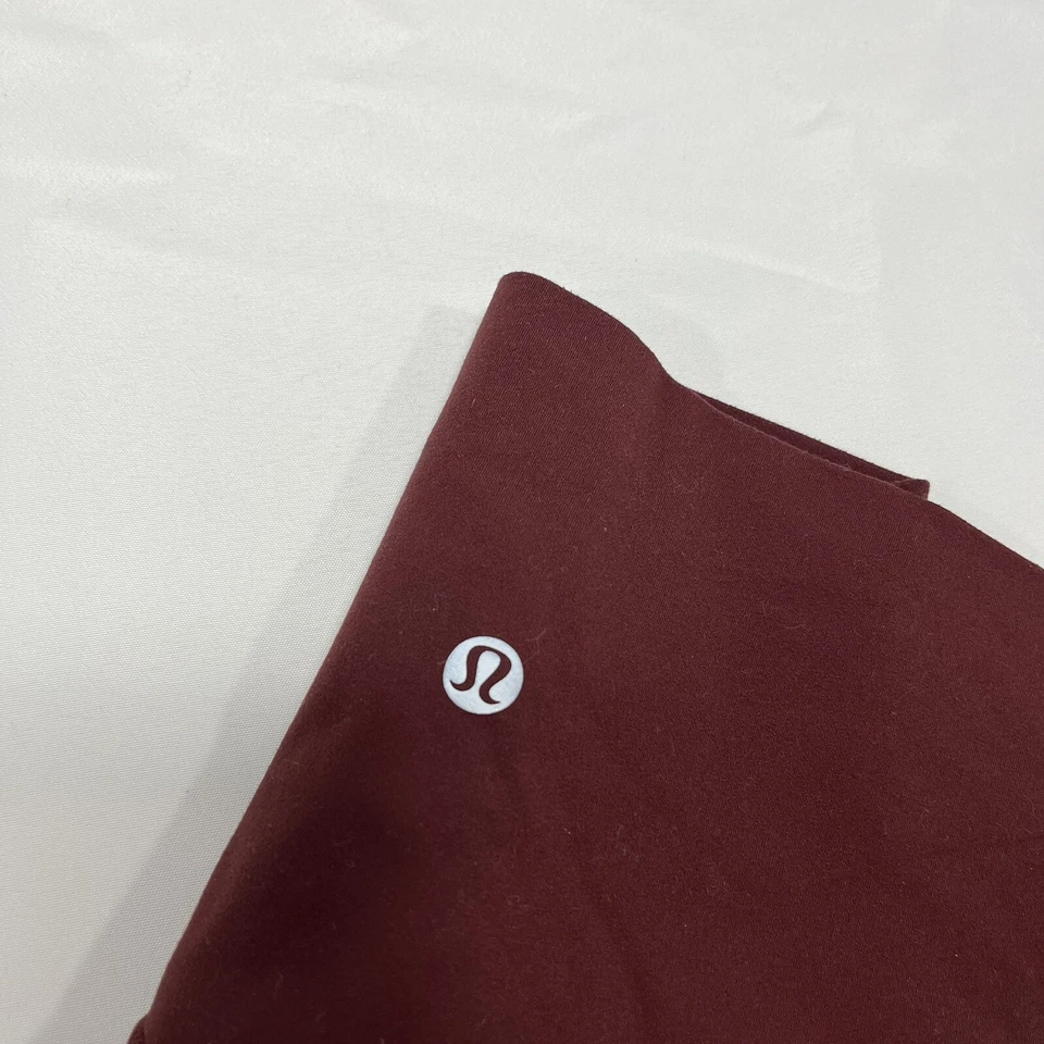 Lululemon Size 6 Align Pant Red Merlot “SOUL” Full Length Leggings LW5CT3S - Image 3 of 4