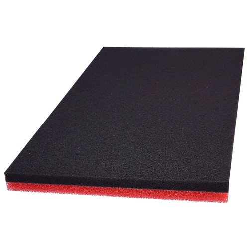 Filtro Aria Schiuma Spugna Doppia Densità Universale 300x210mm Aspirazione Moto - Foto 2 di 4