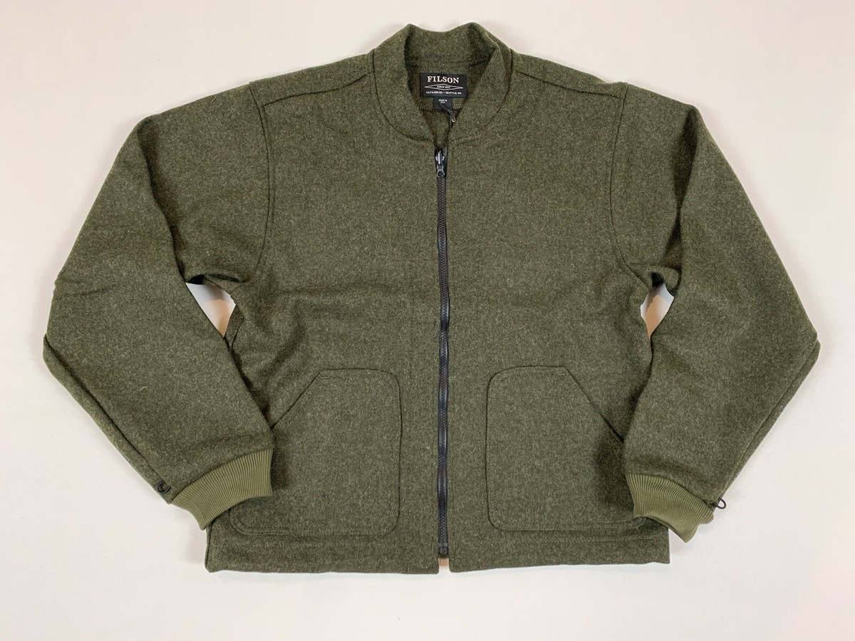 ジャケット・アウター FILSON ITALY MACKINAW WOOL BOMBER JACKET Filson MACKINAW WOOL WORK JACKET 20232879 — Crane's Country