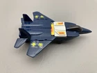 Vintage Gobots Blue Leader 1 1985 Bandai Transforming Toy MR-25 Jet Plane