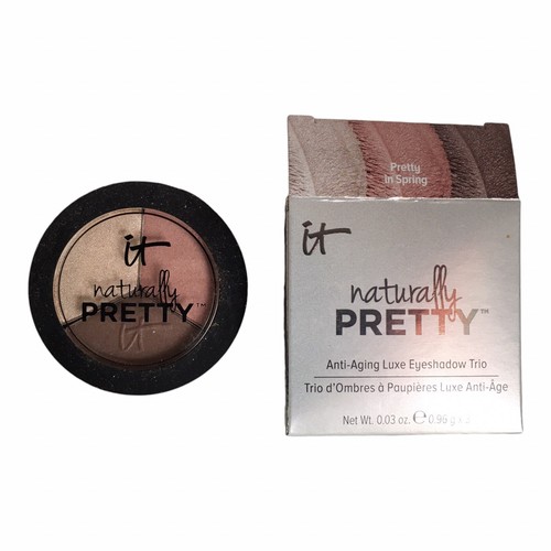 it Cosmetics Luxe High Performance Anti-Aging Eyeshadow Trio PRETTY IN SPRING - Picture 4 of 13