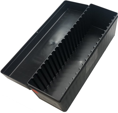 Black PCGS Plastic Storage / Holder / Case - Safely holds 20 Graded Coins - Used