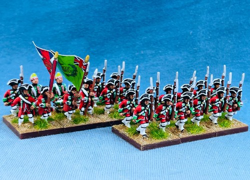 15 mm SYW guerra dei sette anni WGS dipinto britannico 19 ° piede Ba21 - Foto 4 di 11