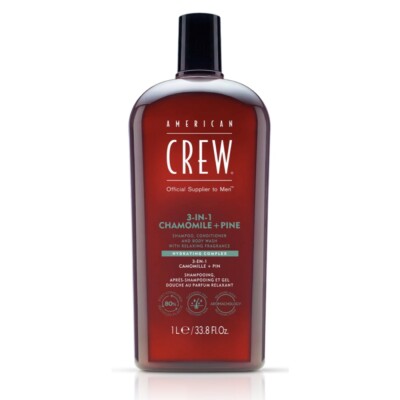 American Crew Chamomile & Pine Relaxing 3-in-1 Shampoo 1000ml (31,90 /1l)