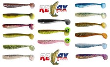2 Relax King Shad Gummifische Zander Köder H...