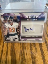 Kenny Willekes 2020 Sage Hit Rookie Auto Purple #A72 Auto Vikings
