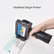 Handheld Inkjet Printer 12.7mm Mini Batch Number Production Date Coding Machine