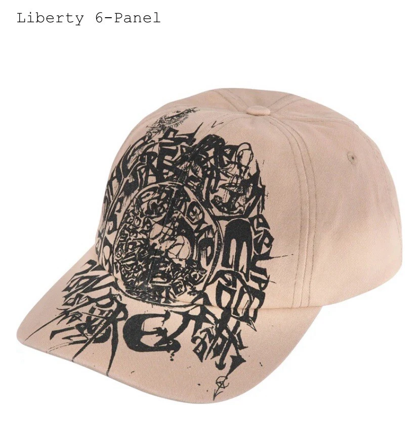 Casquette 6 panneaux marron Supreme 24F W Week10 Liberty