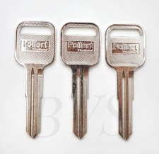 3x KEY BLANK For ISUZU AMIGO HOLDEN IMPULSE RODEO TF TFR TROOPER II STYLUS