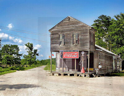 1936 Crossroads store and post office. Sprott, Alabama 14 x 11'' Photo Print