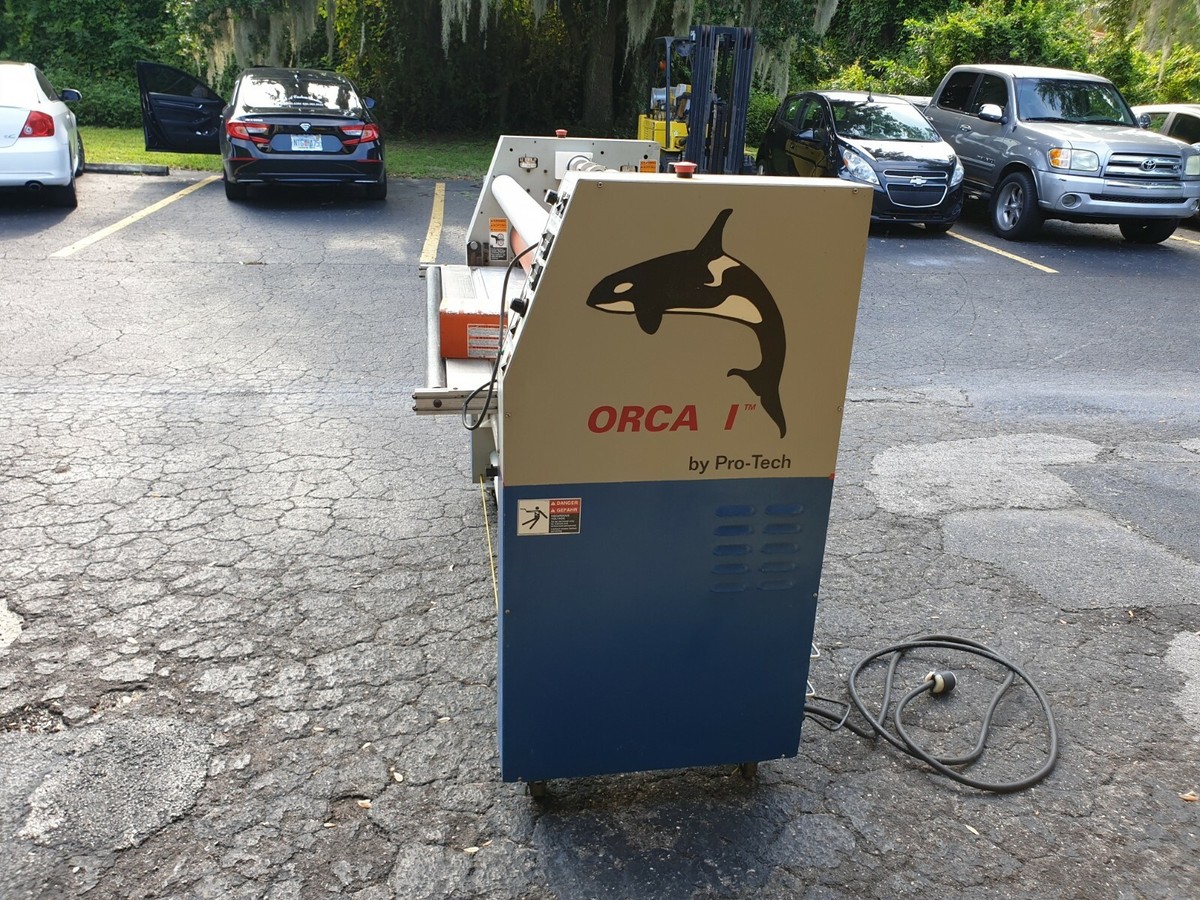 GBC Protech Orca 1 - Dual Heat Roll Laminator - Laminates media up