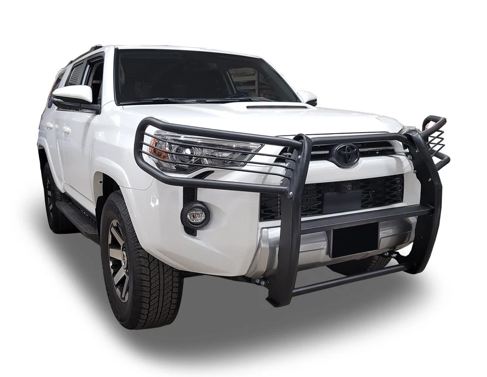 fits Toyota 4Runner 2010-2023 BLACK Front Grille / Brush Guard Bumper Protector — 第 4/4 张图片