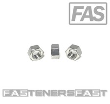  25 3/8-16 316 Stainless Steel Finished Hex Nuts 316 MARINE GRADE 25 PCS 