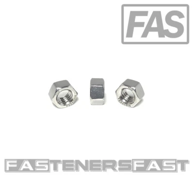 FAS (25) 3/8-16 316 Stainless Steel Finished Hex Nuts 316 MARINE GRADE (25 PCS)