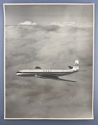 BOAC KOMET G-AMXA RIESIG SEHR GROSS OVERSIZE VINTAGE ORIGINAL DE HAVILLAND FOTO 4