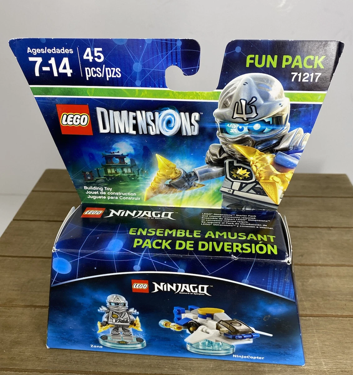 Lego ninjago hotsell spinjitzu zane