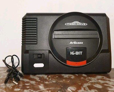 Sega MegaDrive Flashback HD Konsole + Stromkabel Art Games Getestet Guter Zustan