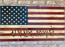 We The People American Flag | Rustic American Flag