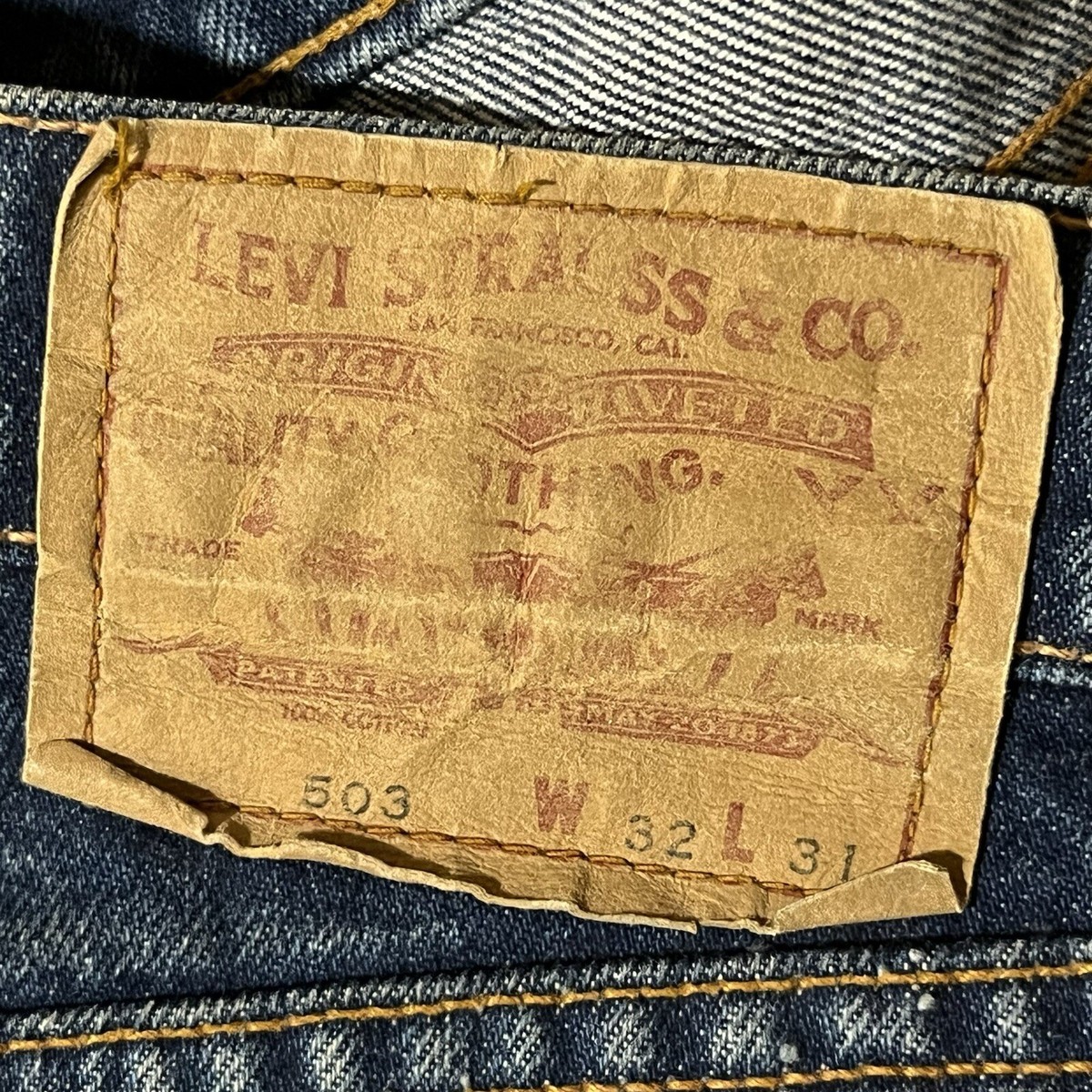 珍品 70’s Levi’s MADE IN USA Vintage Levis 717 Denim Blue Jeans USA made Size 9 | eBay