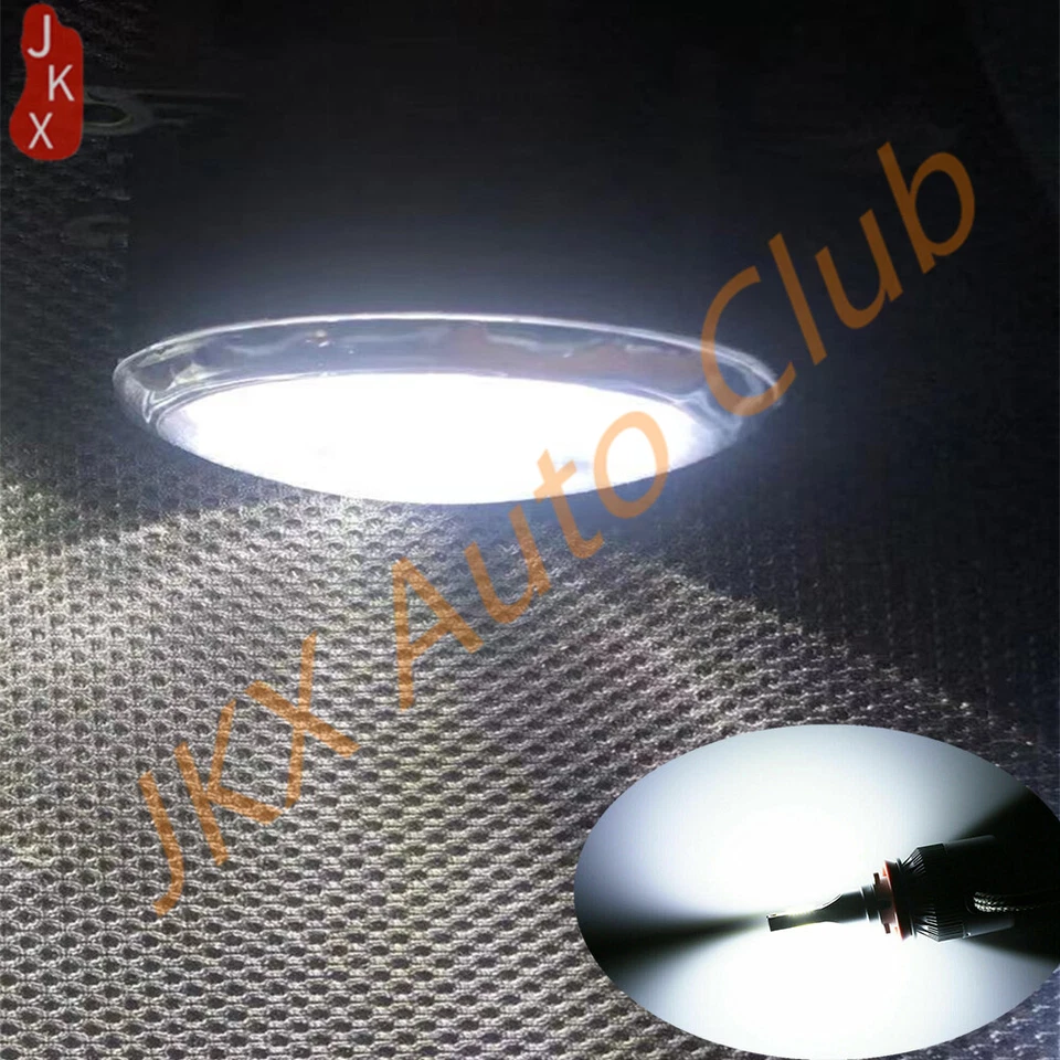 Par de luces antiniebla LED para parachoques delantero Lincoln Navigator 2007-2015 reemplazar n Foto 4 de 4