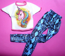 %***Mattel Kleidung passend für Skipper,Shirt mit Druck und Leggings***%