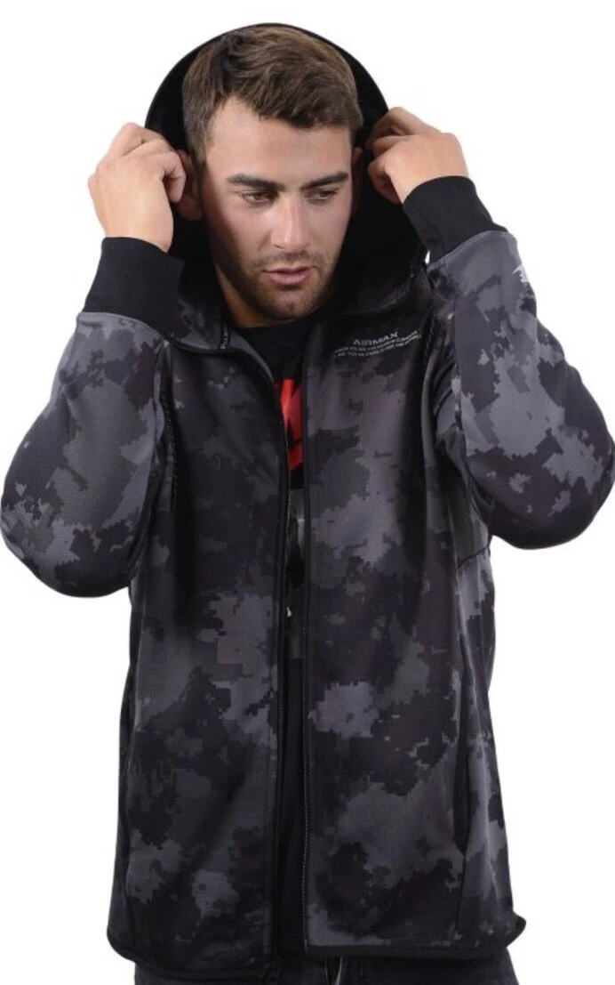 Nike Air Max Full Zip Digital Camo Hoodie Size M AH8480 001 eBay