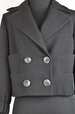 Lavia Women's Double Breasted Jacket Size 40 Nwt Virgin Wool Business Casual