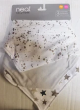 3 pack Neat Solutions Bandana Bibs 3 Pack- 0M +