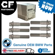 6pcs - REAR AXLE INNER OUTPUT DRIVESHAFT BOLT SCREW NEW GENUINE BMW E X Z SERIES