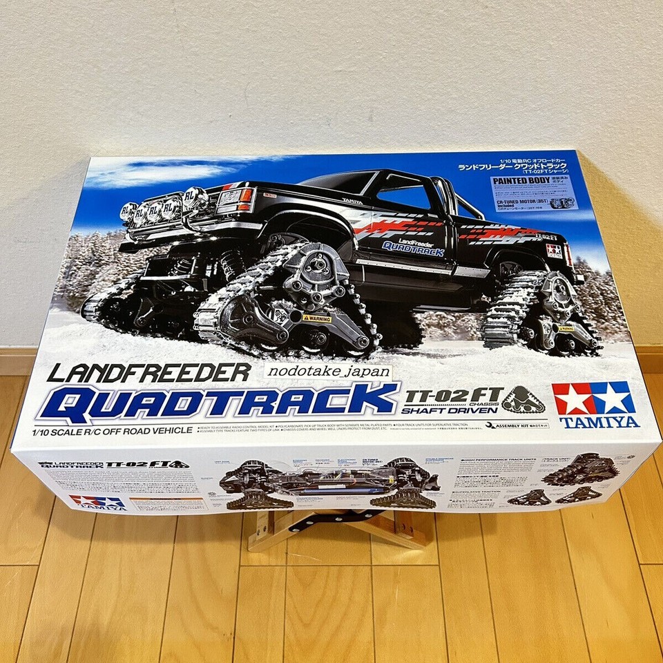 Tamiya RC 1/10 Landfreeder Quadtrack TT-02FT - Chassis 4WD Neuf, Boîte Scellée