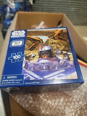 Star Wars Puzzle 100 Pcs 3D Effect New