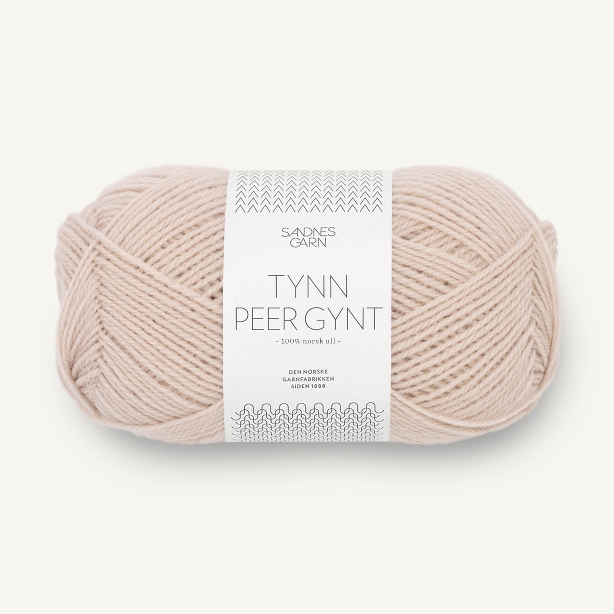 Thin Peer Gynt by SANDNES GARN - MARZIPAN (2321) - 50 g / approx. 205 m Wool