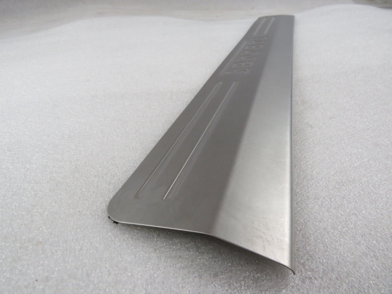 Ferrari 458 Italia, Spider, LH, Kick Plate, Stainless, Used, P/N 81362300