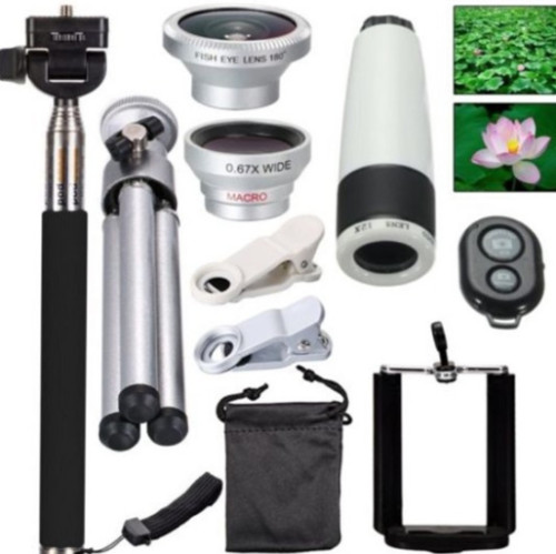 All in 1 Accessories Phone Camera Lens Top Travel Kit For Mobile Smart CellPhone