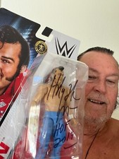 Signed Honky Tonk Man WWE MATTEL SERIES 142  AEW  WWF WCW WWF IMPACT