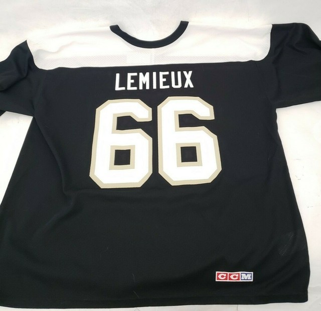 Mario Lemieux #66 Pittsburgh Penguins CCM NHL Replica ...