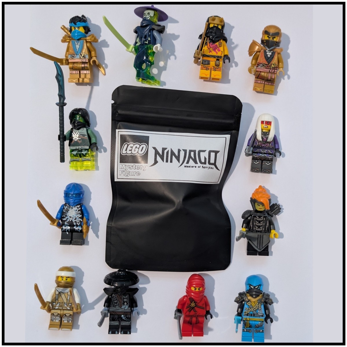 Lego Ninjago Mystery / Random Mini-figure & accessory Blind Bag