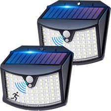 Luce Solare Led Esterno, 3 Modos IP65 Impermeabile Faretto LED Da Esterno Con Se